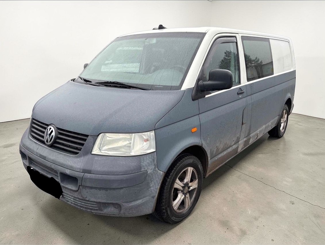 VW Transporter T5 Kombi lang 2.5 TDI | LKW Zulassung | 1. Hand bei EA Automobile Schwalbach